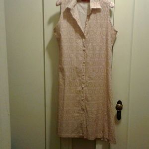 Rufus Buttonfront Cotton Dress